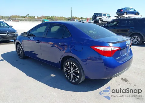 2015 Toyota Corolla S Premium z USA, uszkodzony, nr VIN 2T1BURHE9FC435678